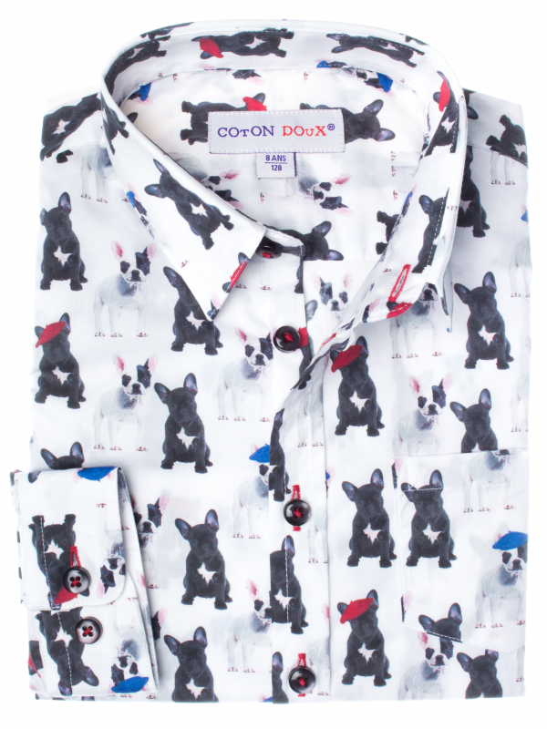 Children's shirt with dogs print