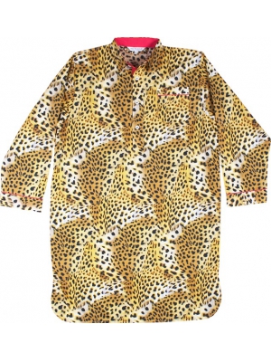 Women's leopard print night shirt