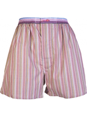 Boxer short with multicolor patterns