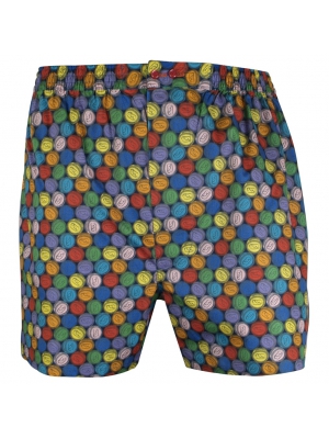 Boxer short with multicolor caps