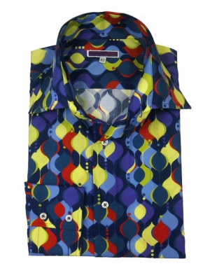 Men's Pop Art multicolor shirt
