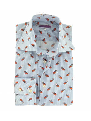 Men's shirt limited edition with little boat 