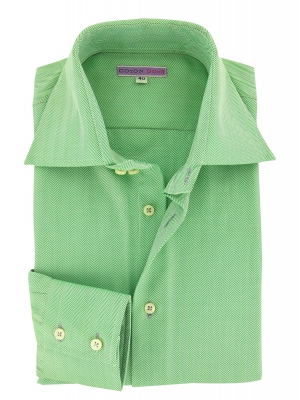 Men's green shirt with patterns, limited edition
