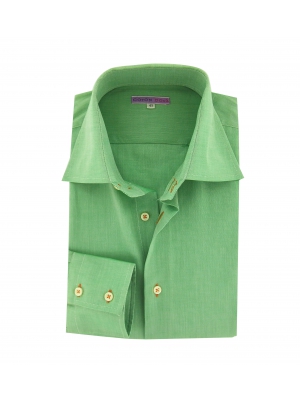 Men's plain green limited edition shirt