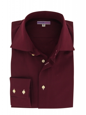Men's red wine colored limited edition shirt