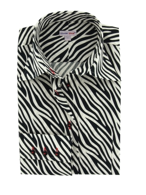 Women's zebra printed shirt