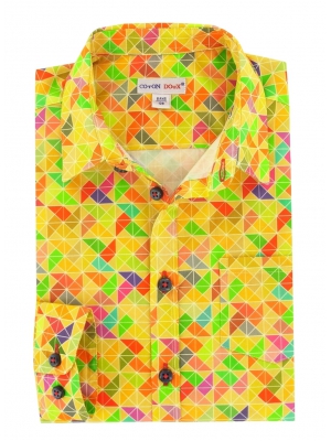 Children's shirt with multicolor mills