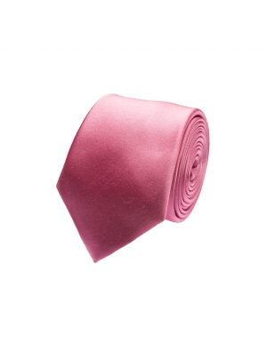 Plain pink tie
