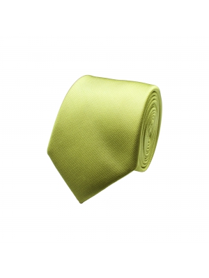 Plain green tie