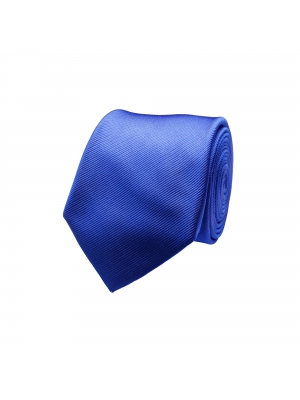 Plain blue tie