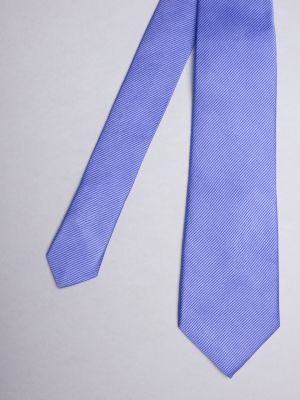 Cravate unie violet clair