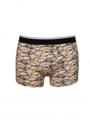 Trunks with taxi print